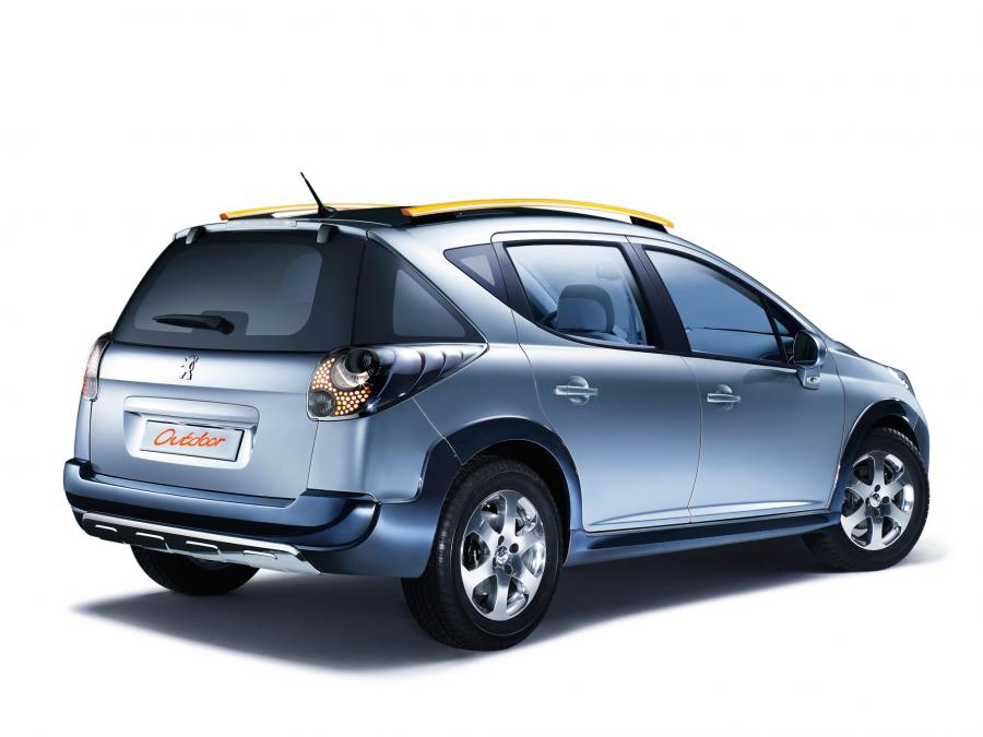  Peugeot 207 SW OutDoor Concept 2007 года  (фото 16 из 19)